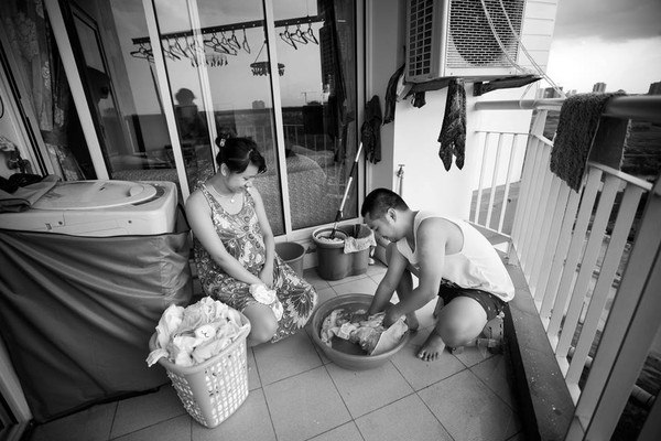 Thích thú với nhật ký bằng ảnh của một ông bố Việt yêu vợ, yêu con 18