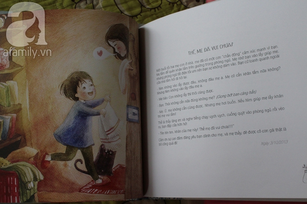 Gặp mẹ Việt tự xuất bản sách cho con gái nhỏ 9