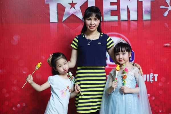 Trang Nhung lần đầu tâm sự về việc cho con gái thi “Got Talent” 1