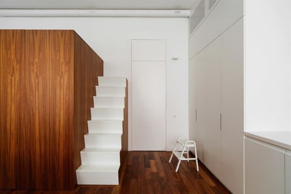Căn hộ 32m&sup2; với ph&ograve;ng ngủ - nh&agrave; tắm nằm trong khối hộp 10