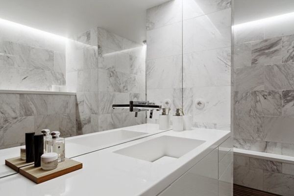 Căn hộ 32m&sup2; với ph&ograve;ng ngủ - nh&agrave; tắm nằm trong khối hộp 4