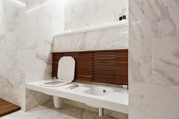 Căn hộ 32m&sup2; với ph&ograve;ng ngủ - nh&agrave; tắm nằm trong khối hộp 5