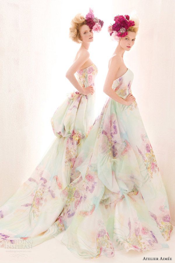 Những mẫu váy cưới tuyệt đẹp không mang tone trắng truyền thống  8