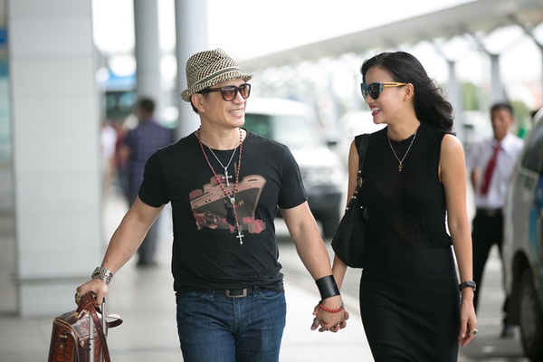 Dustin Nguyễn & vợ Dustin Nguyễn & vợ
