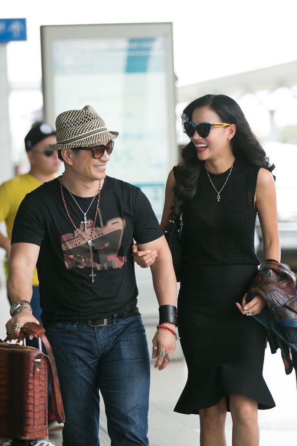 Dustin Nguyễn & vợ Dustin Nguyễn & vợ