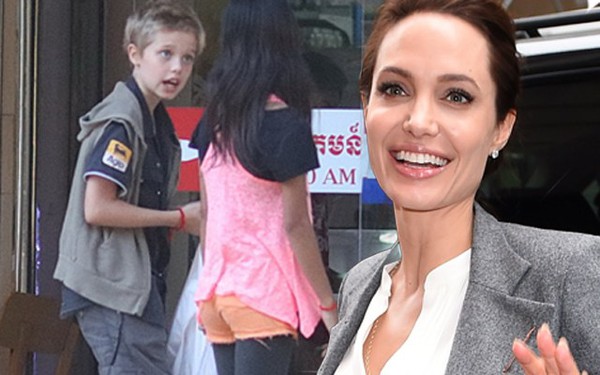 angelina Jolie nhận nuôi con