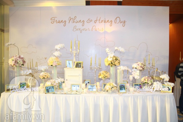 lễ cưới Trang Nhung