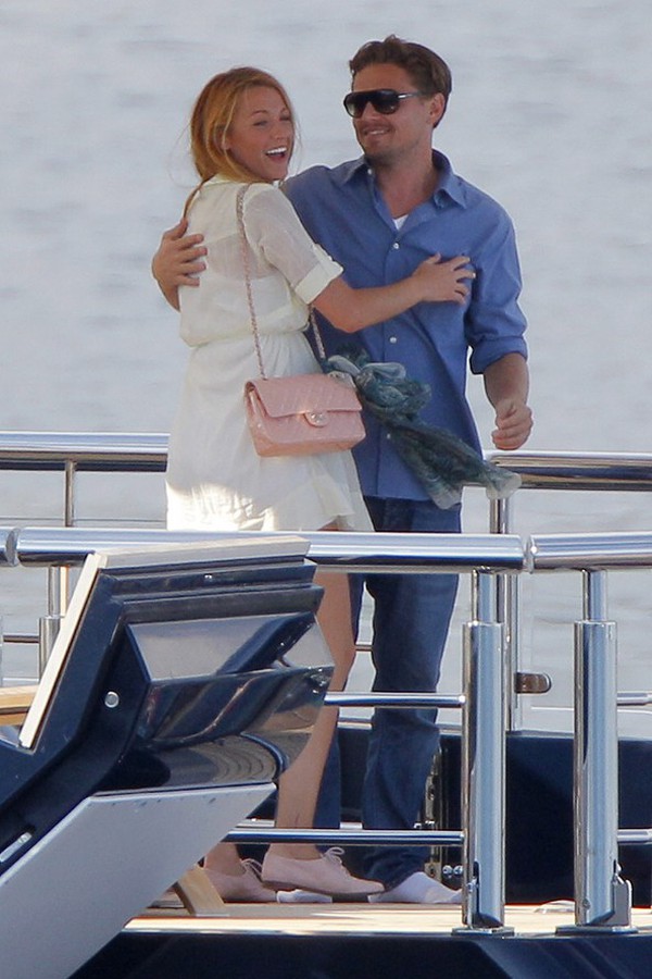 Blake Lively and Leo