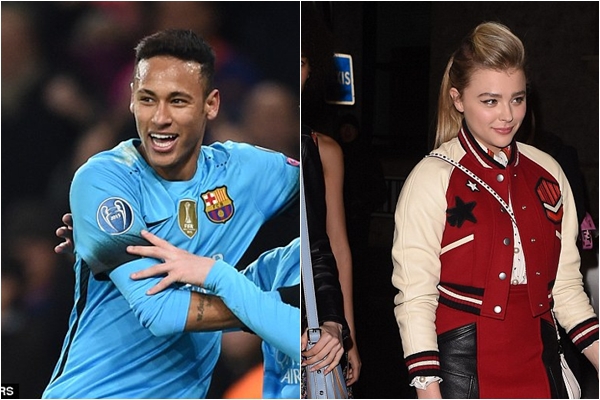 Chloe Moretz và Neymar