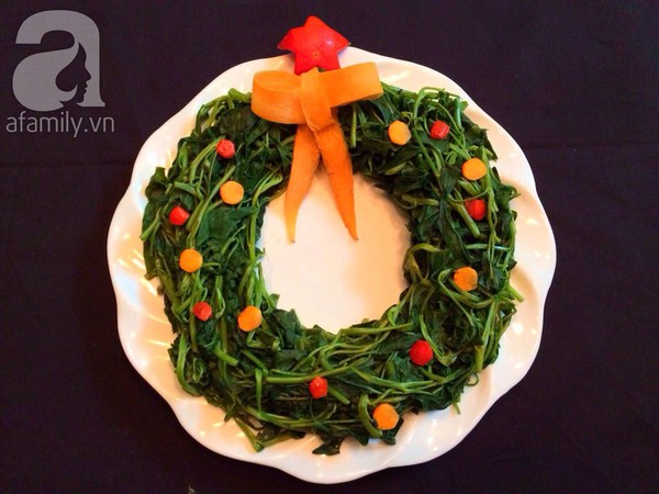 Giáng sinh ấn tượng với 3 cách trang trí đĩa ăn sáng tạo