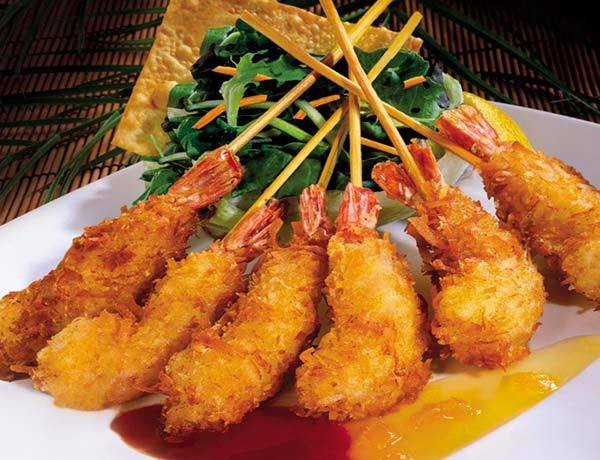T&ocirc;m tẩm dừa nướng