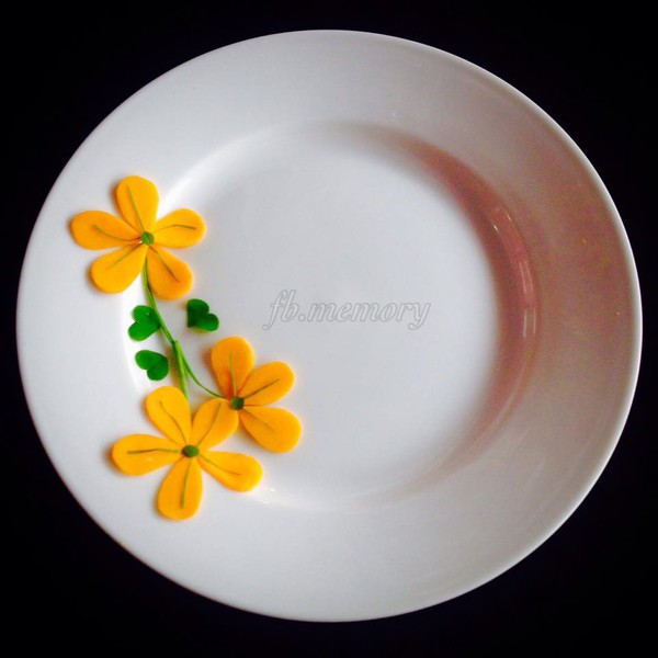 Những cách trang trí đĩa ăn siêu đẹp hút \