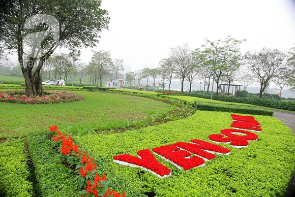 Sau ngày khai trương, công viên Yên Sở vẫn đóng cửa, không cho dân vào tham quan 3