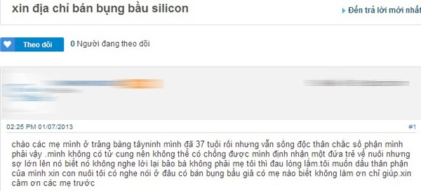 Thị trường bụng bầu giả: Càng hoạt động bí mật càng... 