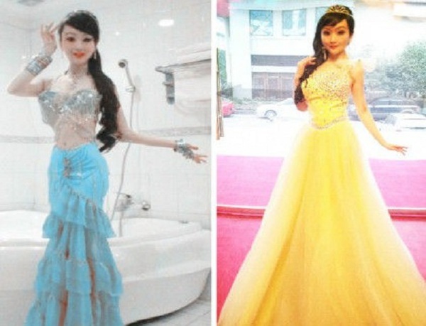 C&ocirc; n&agrave;ng c&oacute; khu&ocirc;n mặt nhọn hoắt như x&agrave; tinh  3