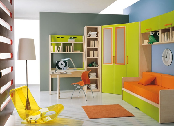 Tư vấn thiết kế phòng ngủ rộng 10 mét vuông đầy màu sắc cho bé  2
