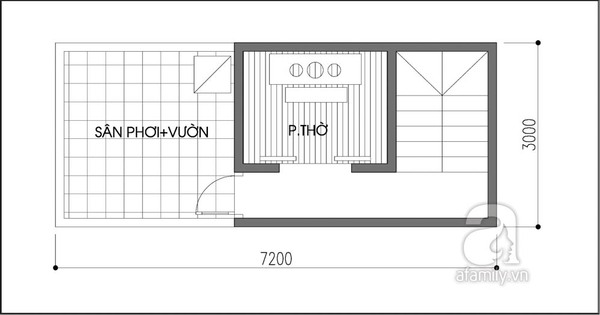 Tư vấn thiết kế nhà 21m² 