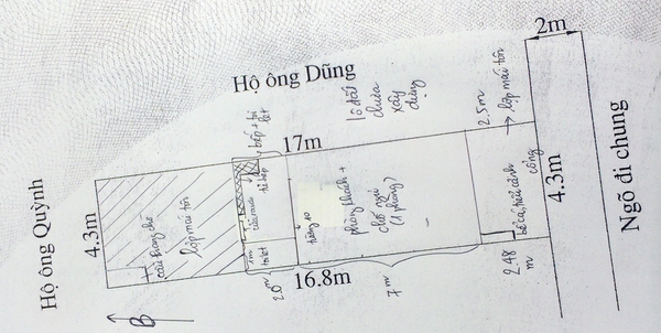 Tư vấn thiết kế nhà ống 2 tầng có 2 giếng trời 1