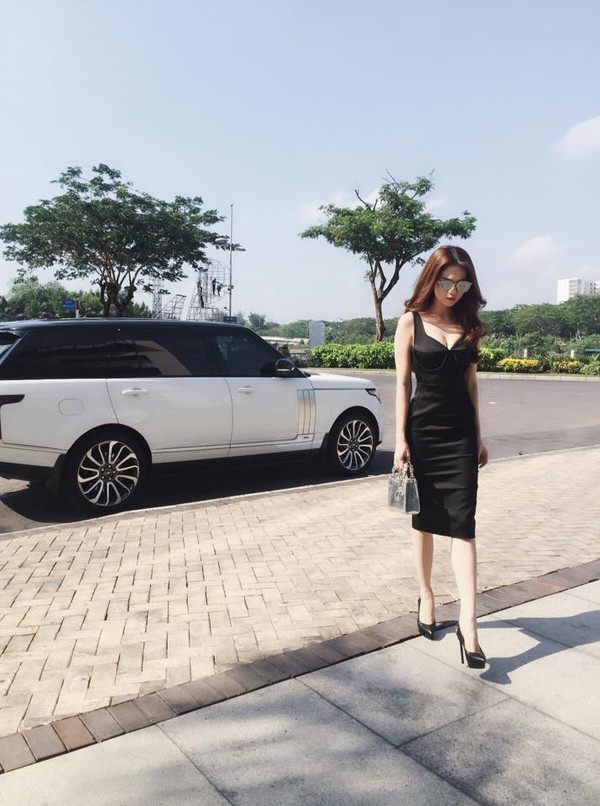 street style Ngọc trinh 