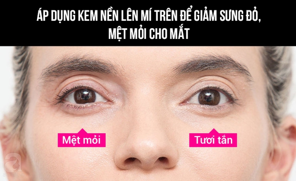 mẹo đánh kem nền 