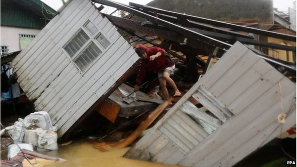 Siêu bão Hagupit tàn phá Philippines, đã có ít nhất 2 người thiệt mạng 10