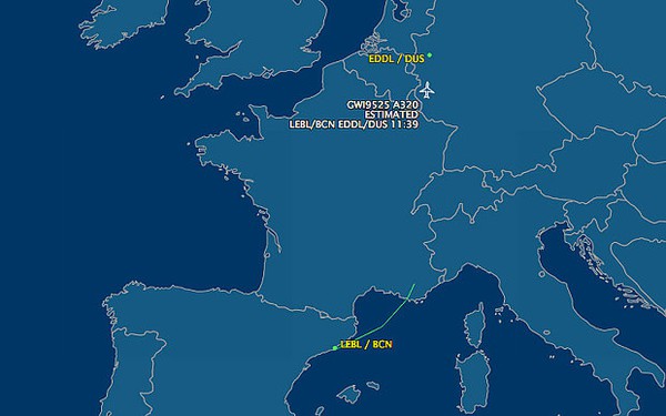 Rơi máy bay chở 148 người ở Pháp