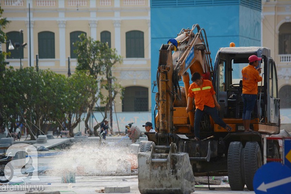 Quảng trường đi bộ đầu tiên tại Tp. Hồ Chí Minh sắp thành hình