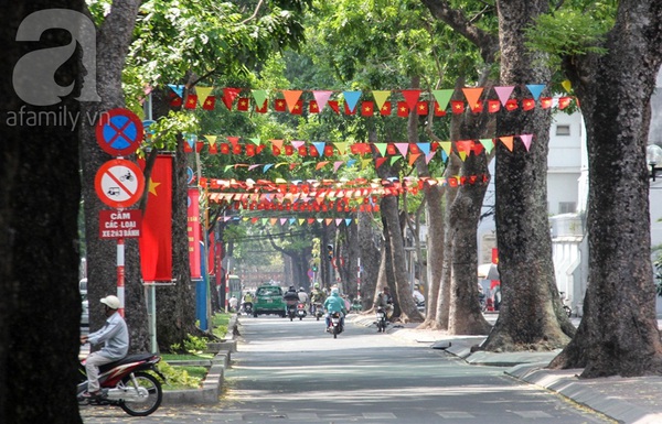Cảnh yên bình trên phố Sài Gòn vào ngày đầu nghỉ lễ