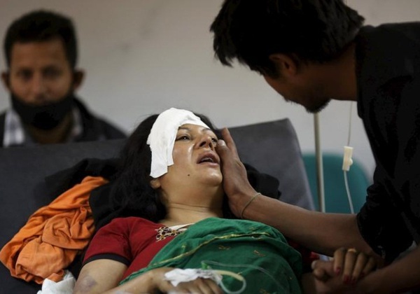 trẻ em gặp nguy hiểm sau thảm hoạ động đất ở Nepal