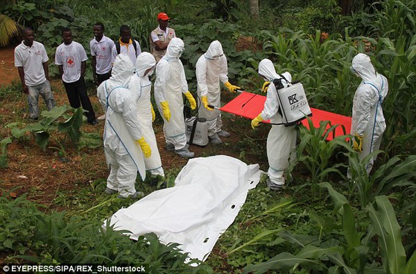 Nước mắt của những đứa trẻ mồ côi đói khát giữa vùng dịch Ebola