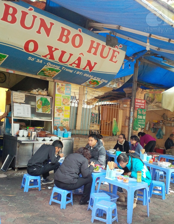 bún bò huế o xuân