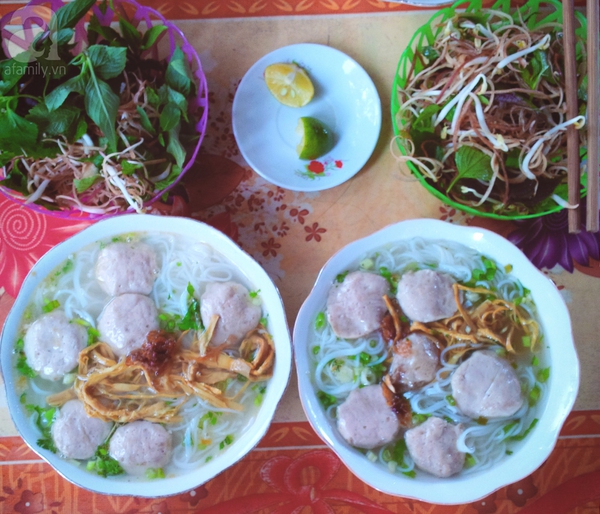 bún mọc ninh bình