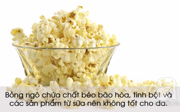 thực phẩm mùa hè gây mụn