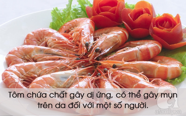 thực phẩm mùa hè gây mụn