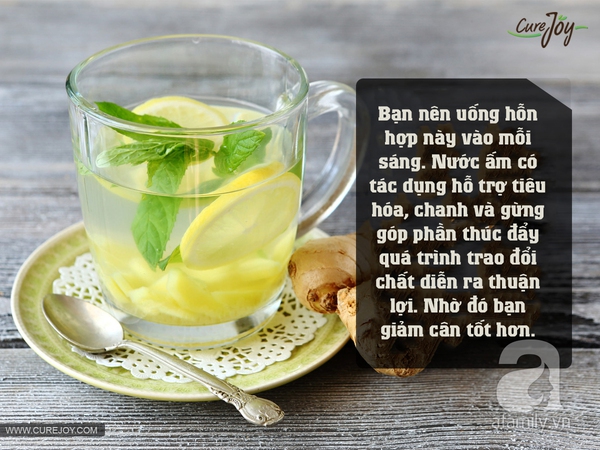 thức uống giảm cân mùa hè