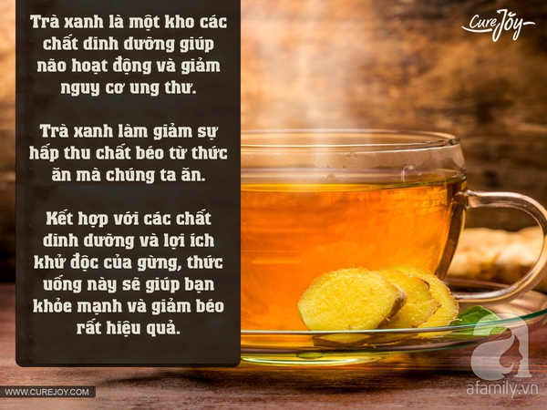 thức uống giảm cân mùa hè