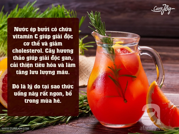 thức uống giảm cân mùa hè