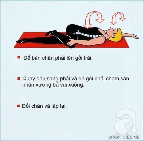 bài tập cho bạn tư thế đúng