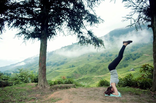 chia sẻ cách tập yoga