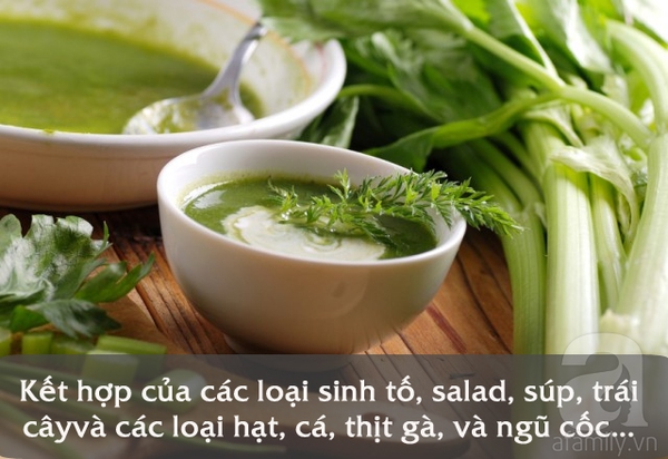 chế độ ăn giải độc cơ thể