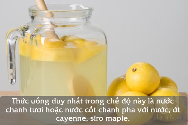 chế độ ăn giải độc cơ thể