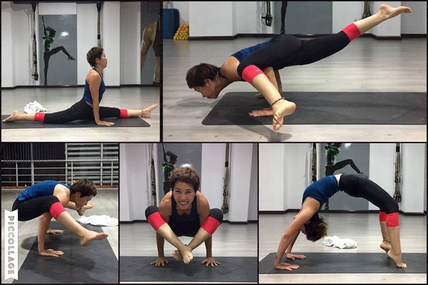 giữ dáng của Hà Uyên giữ dáng của Hà Uyên