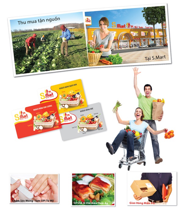 S.MART tặng thẻ th&agrave;nh vi&ecirc;n miễn ph&iacute; cho kh&aacute;ch h&agrave;ng 1