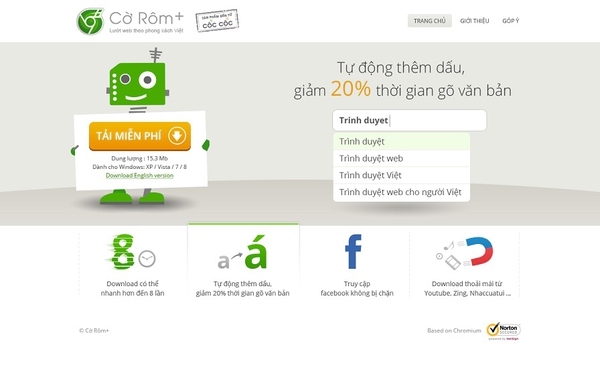 Cốc Cốc ra mắt tr&igrave;nh duyệt Internet ri&ecirc;ng cho thị trường Việt Nam 2