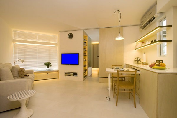 Căn hộ 39 m&eacute;t vu&ocirc;ng được thiết kế đẹp như mơ 1