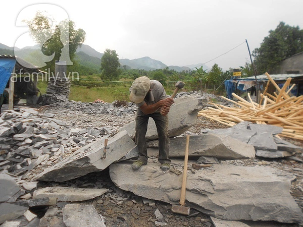 Gian nan những phận người làm nghề chẻ đá Đà Nẵng 4