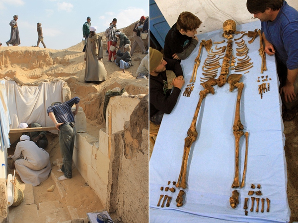 Xác ướp pharaoh bị lãng quên được tìm thấy ở Ai Cập 1