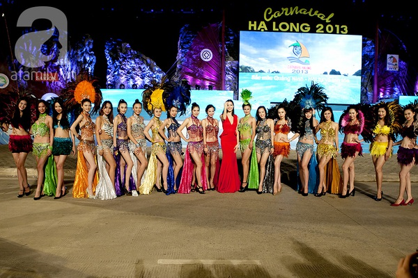 Ngắm những cô gái xinh đẹp tại Carnaval Hạ Long 2013 3