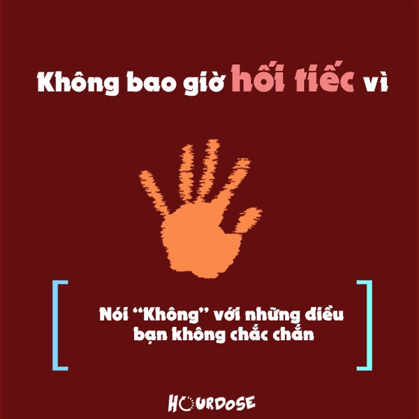 Những điều bạn không bao giờ phải hối tiếc 4