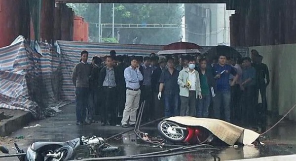 X&aacute;c định danh t&iacute;nh nạn nh&acirc;n tử vong vụ cần cẩu đứt c&aacute;p 1